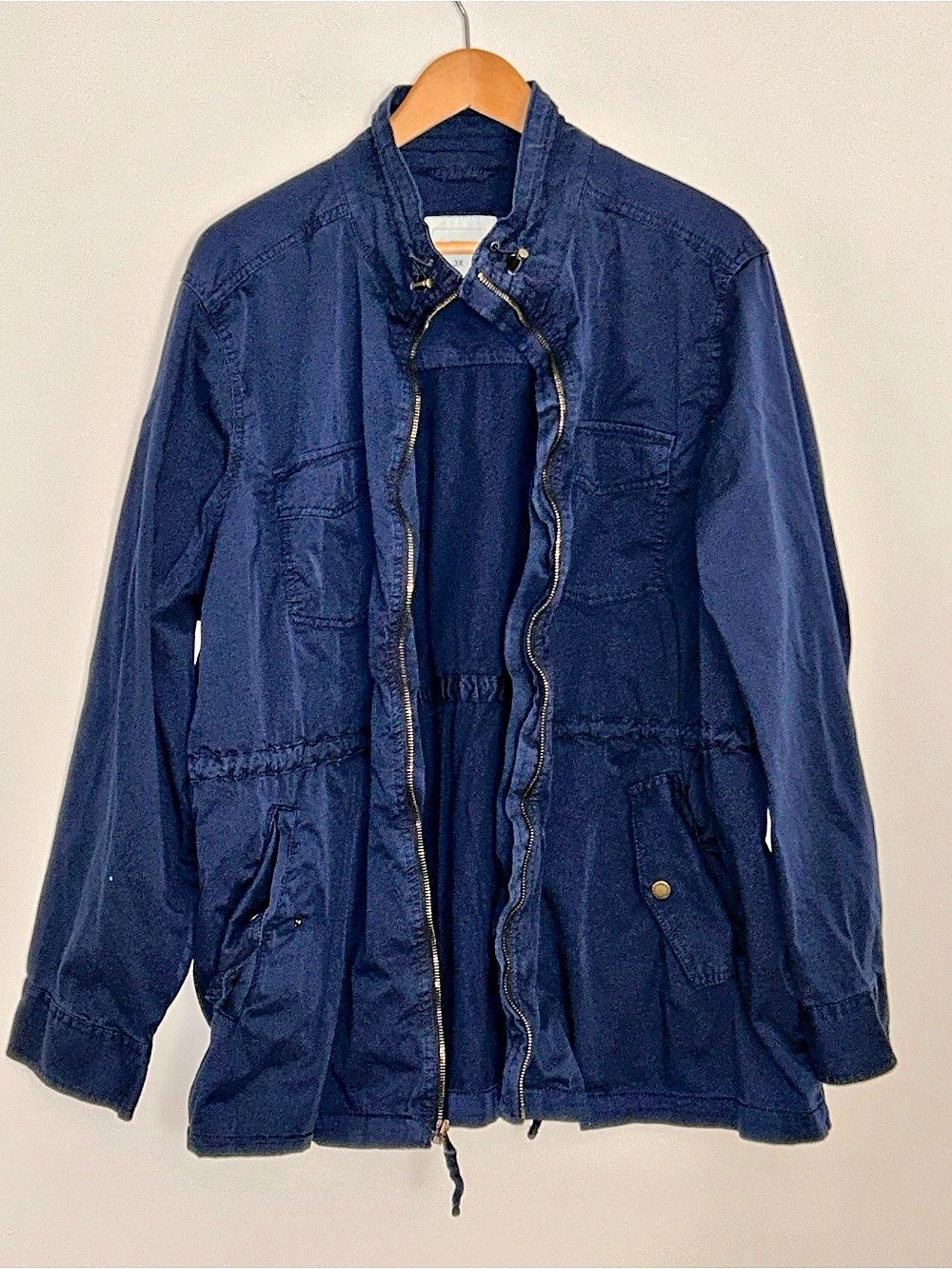 Sonoma Navy Utility Jacket Size 3X